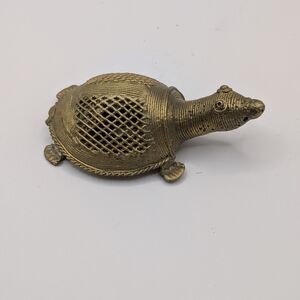 Brass Turtle Figurine